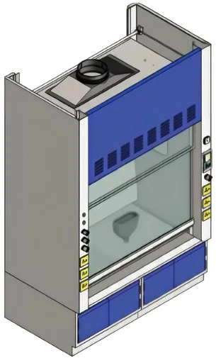Capela JH-FH023 para destilação