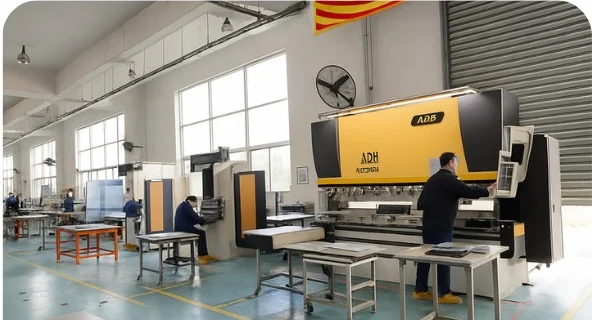 Dobra de chapas CNC