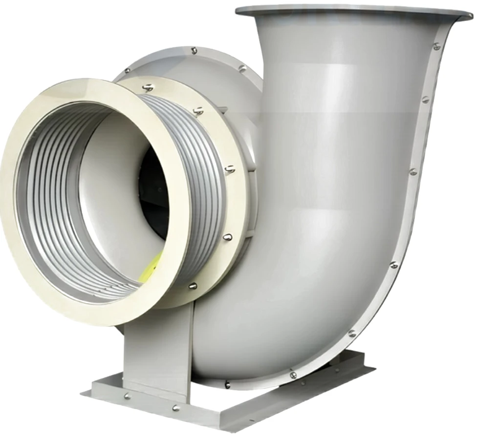Ventilador centrífugo com voluta de polipropileno