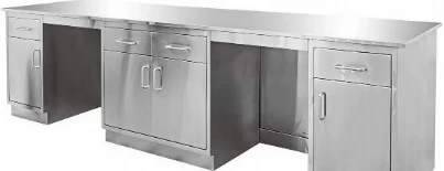 Bancada de aço inoxidável