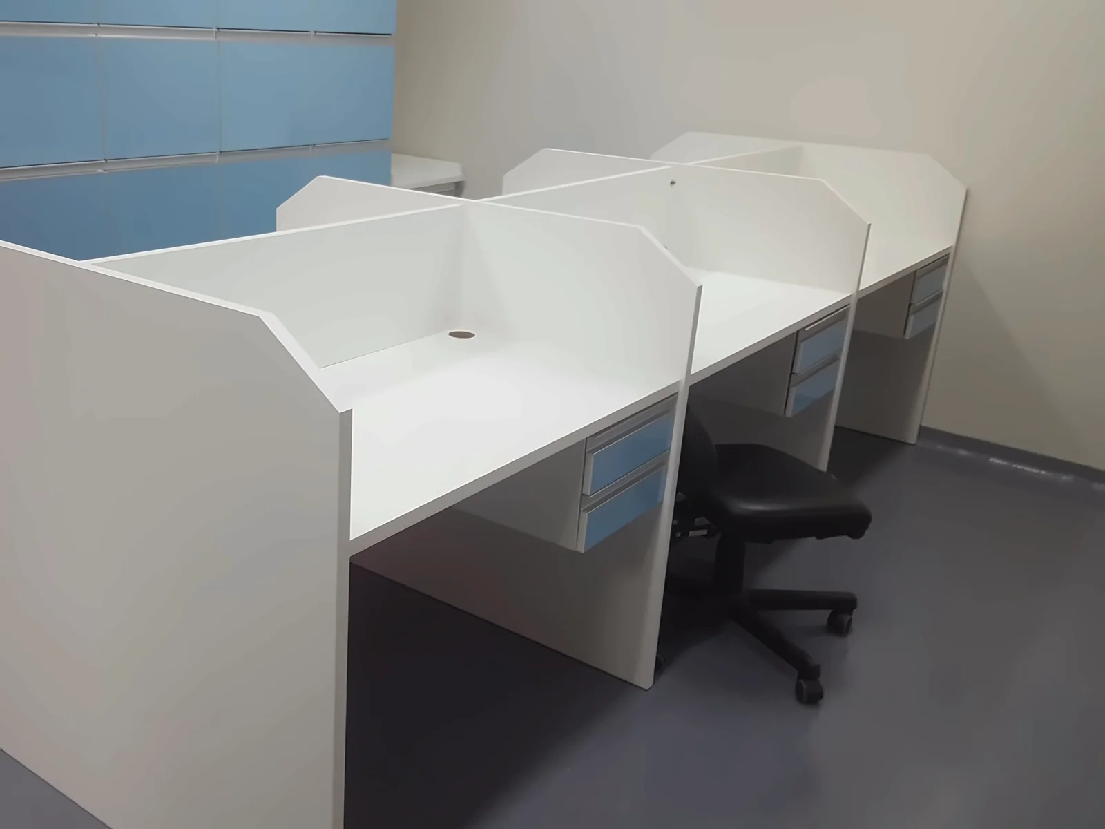 Estações de trabalho individuais